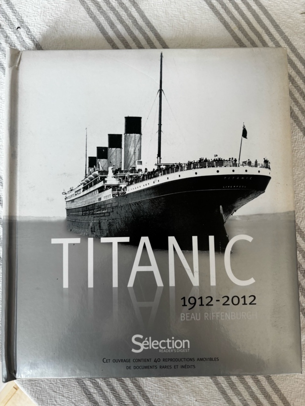 Titanic 1912-2012 Hardcover Coffee table Book - Black & White